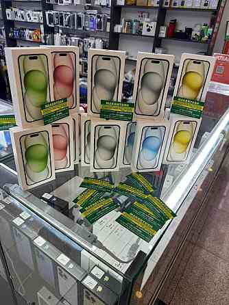 Смартфон Apple iPhone 15 256Gb Silver оптовые цены акция в алматы Almaty