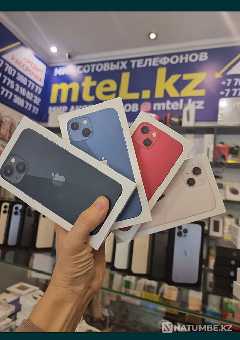 Iphone 13 256gb starlight айфон 13 256г белый iPhone 13 128gb в алматы Алматы - изображение 1