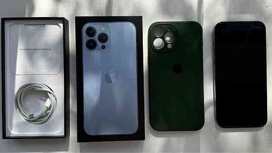Продам телефон IPhone 13 Pro Max 256 gb Sierra Blue (голубой)  Алматы