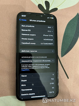 Iphone 12pro 128гб  Алматы - изображение 2