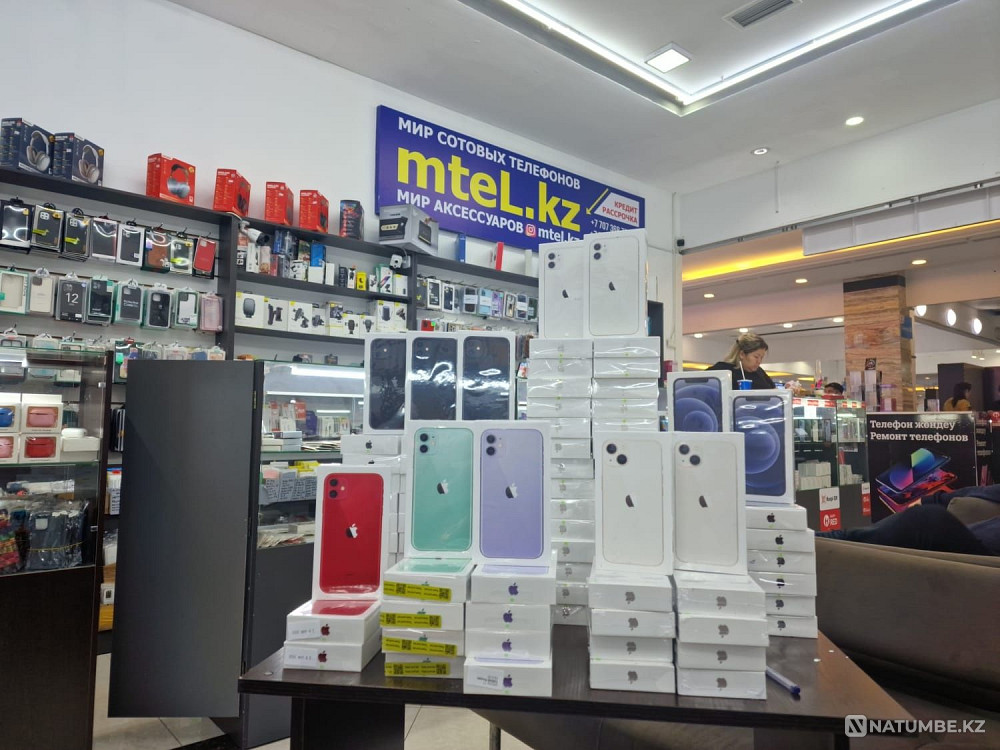 Айфон 11 128гб жёлтый IPhone 11 128gb yellow айфон 13 IPhone 12 акция Алматы - изображение 3