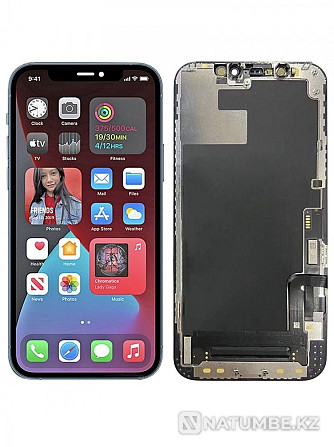 iPhone 12/iphone 12 pro телефонындағы дисплей экраны  Алматы - изображение 1