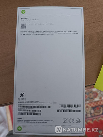 Selling new iPhone 15; 128GB; black Almaty - photo 2