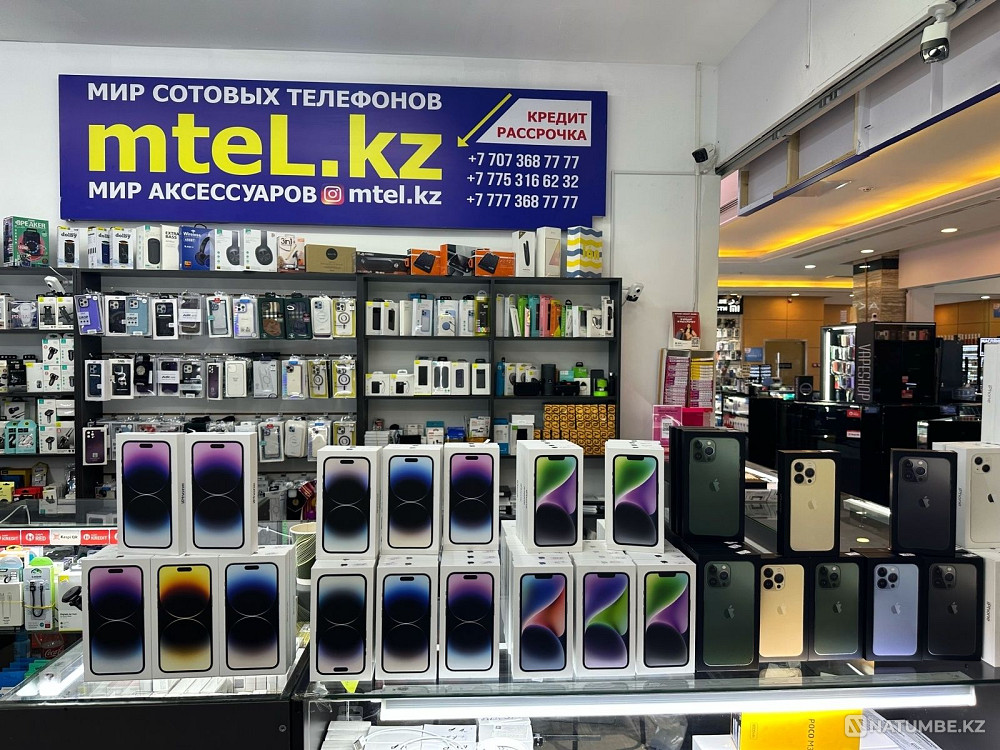 Айфон 14 про 128г фиолетовый iPhone 14 pro 256 purple акция 14 pro 128 Алматы - изображение 3