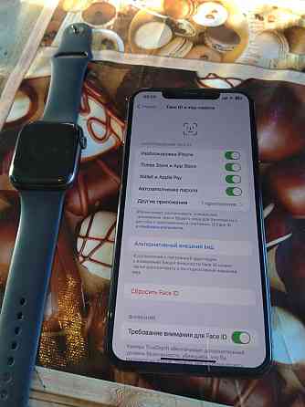 Продам iPhone xs max 256gb + apple watch se 44mm  Алматы