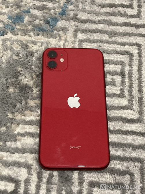 iPhone 11 Red 64GB Алматы - изображение 1