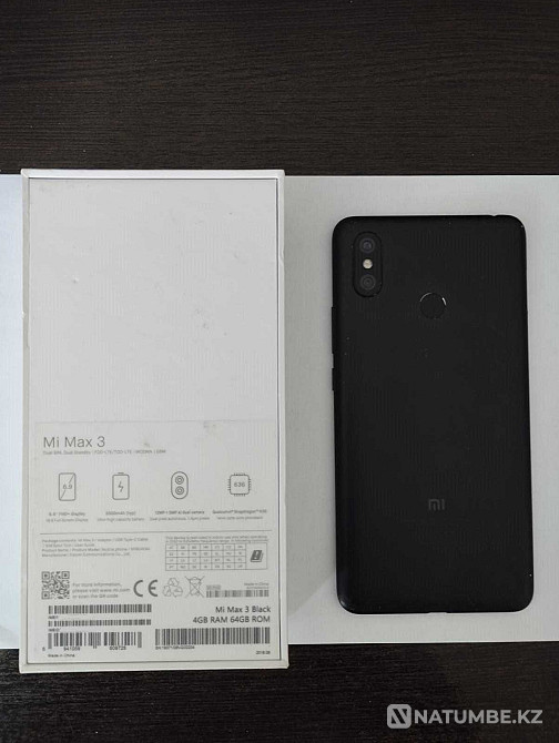 Продам б/у Xiaomi Mi MAX 3 Алматы - изображение 3