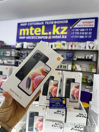 Смартфон Xiaomi Redmi Note 12 8/128Gb Onyx Grey көтерме бағаларды жылжыту  Алматы - изображение 2