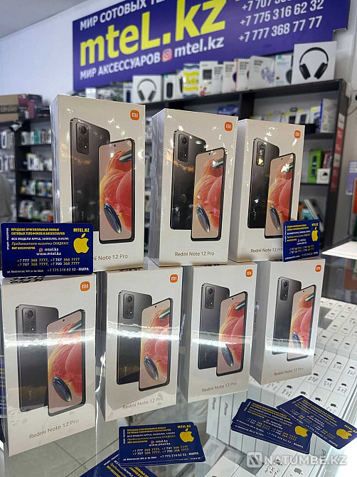Redmi Note 12 Pro 5G 6/128Gb Sky Blue низкие цены акция на ксеоми Алматы - изображение 2