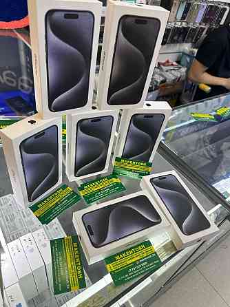 Смартфон Apple iPhone 15 Pro Max 1Tb Black Titanium акция в алматы  Алматы