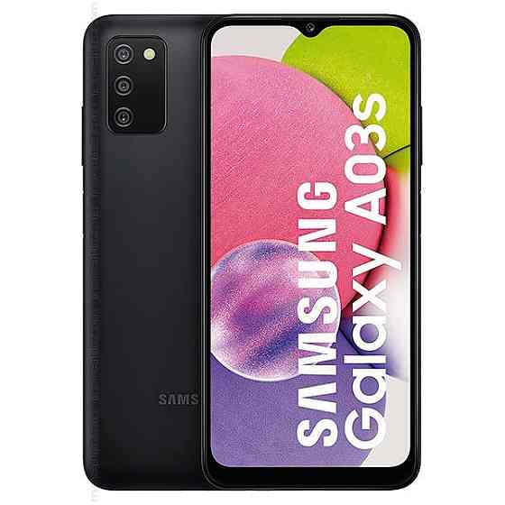 Новый - Смартфон Samsung Galaxy A03s 32GB; Black SM-A037FZKDSKZ Алматы