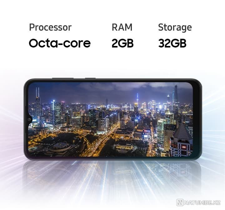 New - Smartphone Samsung Galaxy A03s 32GB; Black SM-A037FZKDSKZ Almaty - photo 2