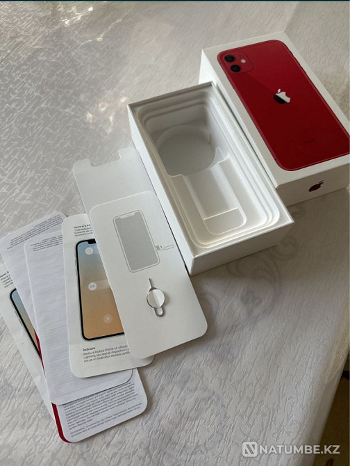 Iphone 11 red 64gb Алматы - изображение 4