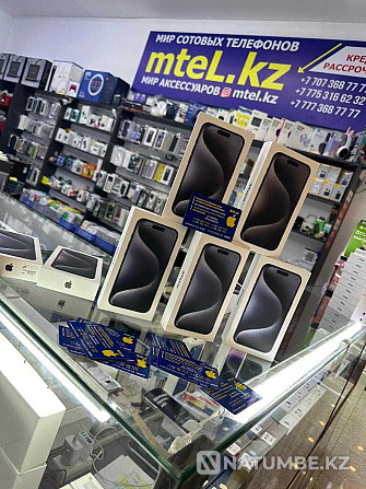 Смартфон Apple iPhone 15 Pro Max DS 128G Gold iPhone көтерме бағаны жылжыту  Алматы - изображение 2