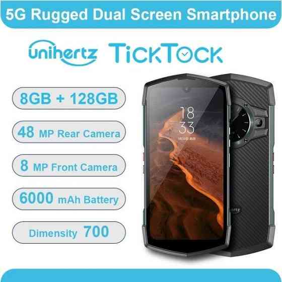 Unihertz TickTock 5g; защищённый смартфон; как новый. Алматы
