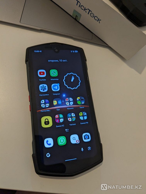 Unihertz TickTock 5g; защищённый смартфон; как новый. Алматы - изображение 1