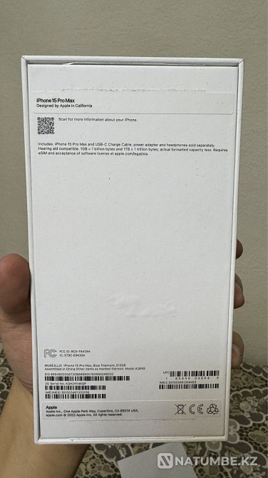 Iphone 15 pro max 512gb Almaty - photo 2