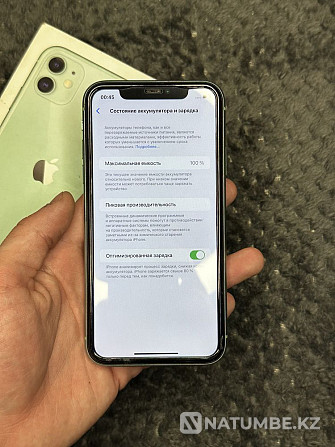 Телефон iPhone 11 128 ГБ iPhone 11 128 ГБ  Алматы - изображение 2