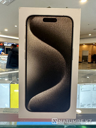 iPhone 15 pro 128 gb. iPhone 15 pro 128 GB; 256GB; 512 GB; 1 TB Almaty - photo 1