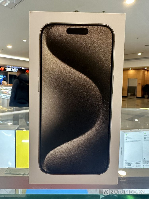 iPhone 15 pro 128 gb. Айфон 15 про 128 гб; 256гб; 512 гб; 1 тб Алматы - изображение 1