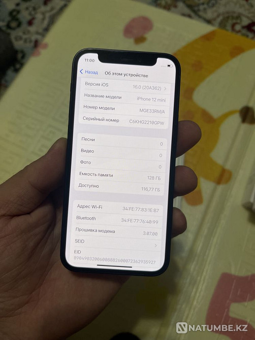 Iphone 12 mini 128Gb Алматы - изображение 6