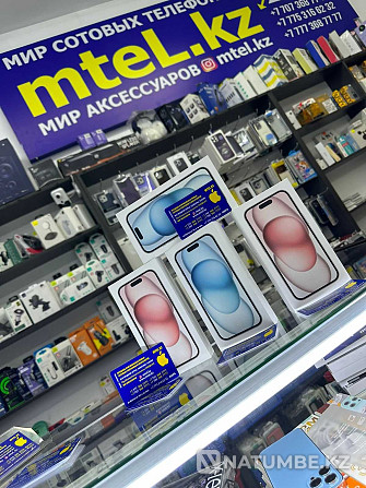 Смартфон Apple iPhone 15 DS 1Tb Silver 128GB көтерме бағаларды жылжыту  Алматы - изображение 2