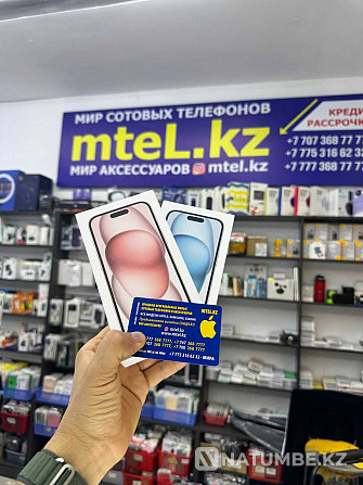 Apple iPhone 15 256гб purple iyon 15 256гб сирень Алматыда  Алматы - изображение 2