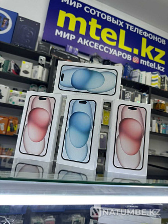 Apple iPhone 15 256гб purple iyon 15 256гб сирень Алматыда  Алматы - изображение 1