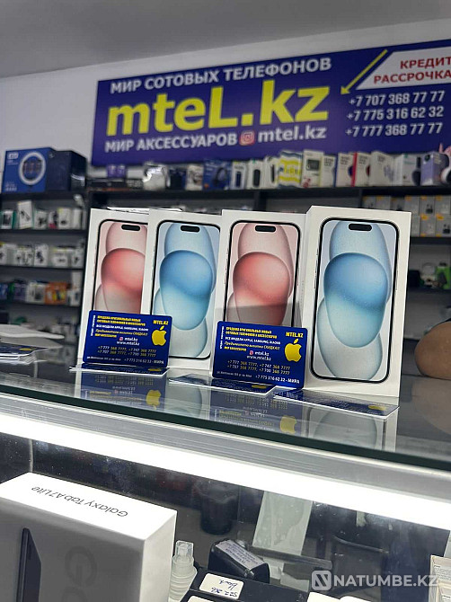 Айфон 15 128 сиреневый iPhone 15 128gb purple айфон 15 256 Алматы - изображение 4