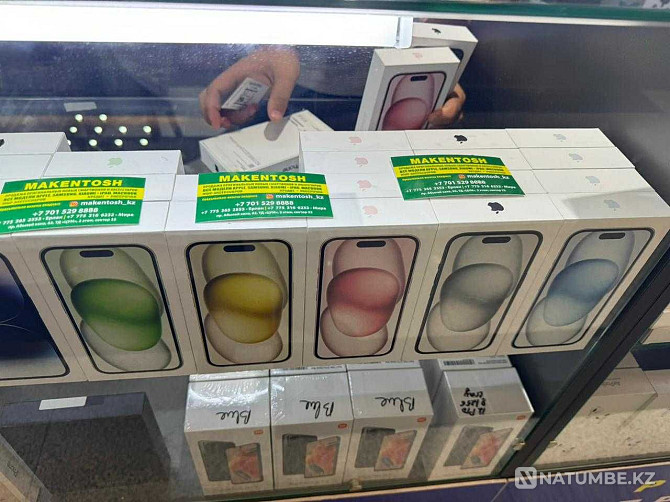 Apple iPhone 15 256гб күміс iPhone 15 256гб күміс Акция  Алматы - изображение 1