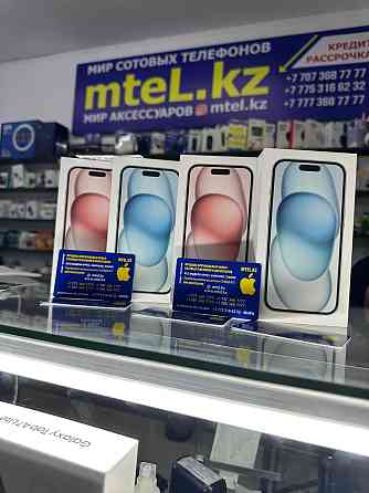 Apple iPhone 15 256gb silver айфон 15 256гб серебристый Акция  Алматы