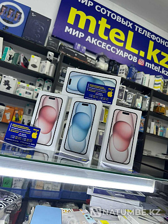 Smartphone Apple iPhone 15 DS 256Gb Silver wholesale prices promotion iPhones Almaty - photo 2