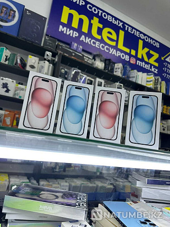 Смартфон Apple iPhone 15 1Tb Deep Purple 128гб оптовые цены акция Алматы - изображение 1