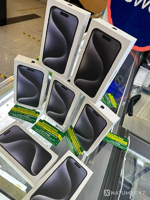 iPhone 15 pro 128g silver iPhone 15 Pro 128g silver promotion iPhone 15 Almaty - photo 1