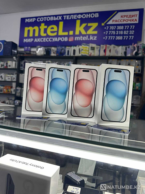 Apple iPhone 15 128gb gold айфон 15 128гб золотистый iPhone 13 Алматы - изображение 2