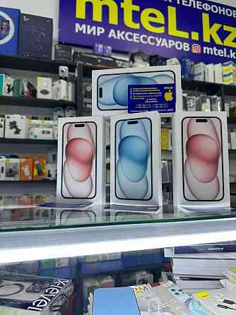 Смартфон Apple iPhone 15 256Gb Space Black оптовые цены Акция Алматы