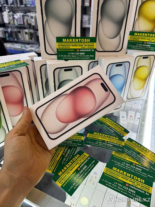 Apple iPhone 15 256gb gold iPhone 15 256gb gold iPhone 15 Almaty - photo 4