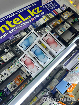 iPhone 15 256гб графит iPhone 15 256гб қара акция iPhone 15  Алматы - изображение 2