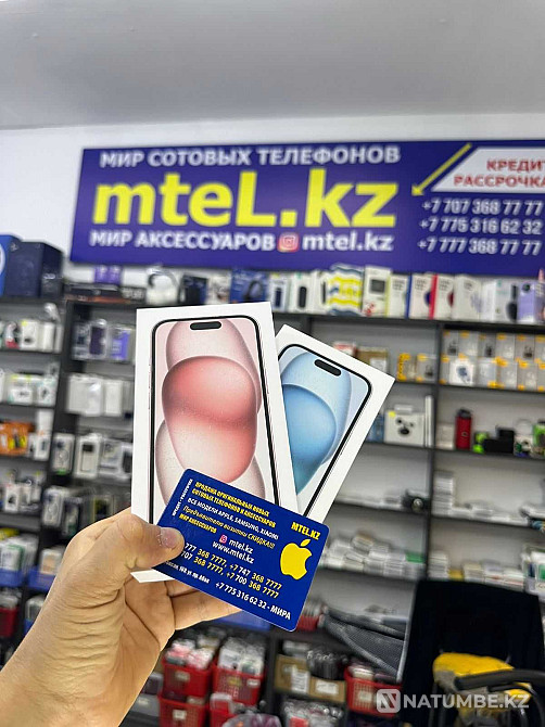 Айфон 15 256гб графитовый iPhone 15 256gb black акция айфон 15 Алматы - изображение 1