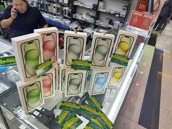 Айфон 15 128гб золотой IPhone 15 128g gold Акция Iphone 13 128  Алматы