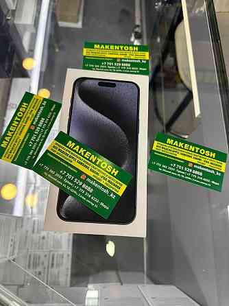 Смартфон Apple iPhone 15 Pro Max DS 1Tb Space Black 128гб оптовая цена Almaty