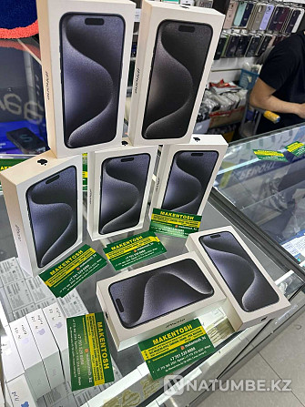 Smartphone Apple iPhone 15 Pro Max DS 1Tb Space Black 128GB wholesale price Almaty - photo 5