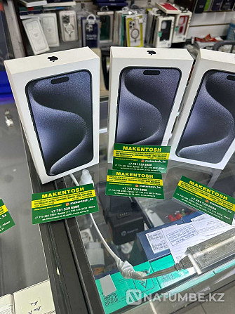 Smartphone Apple iPhone 15 Pro Max DS 1Tb Space Black 128GB wholesale price Almaty - photo 1