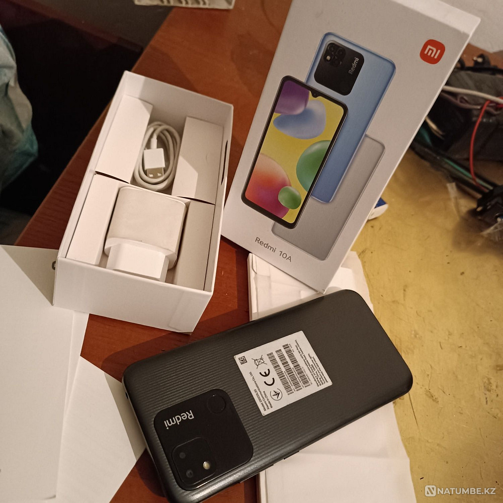 Xiaomi Redmi 10A 64gb хорошее состояние Алматы - изображение 1