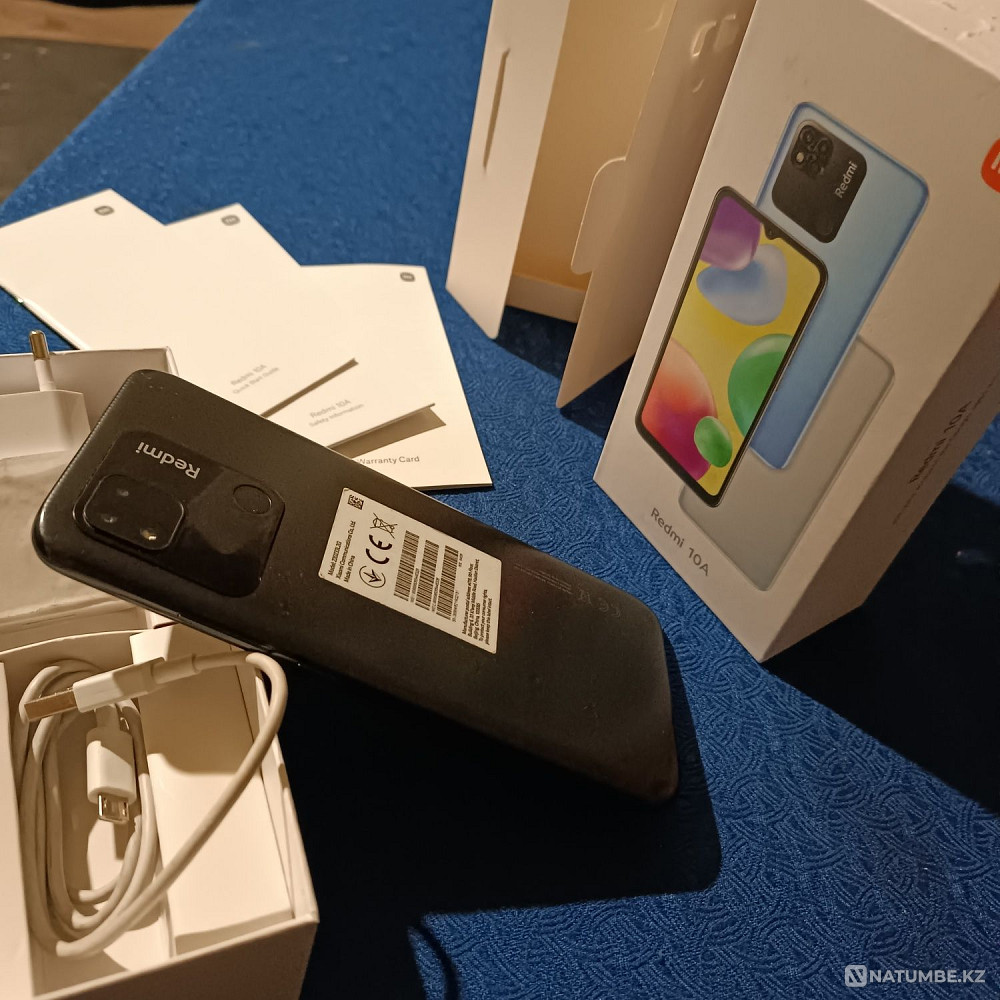 Xiaomi Redmi 10A 64gb хорошее состояние Алматы - изображение 2