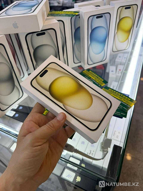 Айфон 15 128гб сиреневый iPhone 15 128gb purple акция айфон 15 Алматы - изображение 1