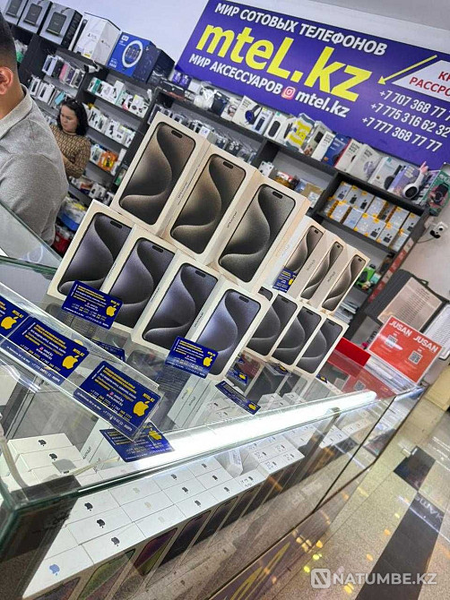 Smartphone Apple iPhone 15 Pro Max 512Gb Deep Purple 128GB wholesale prices Almaty - photo 2