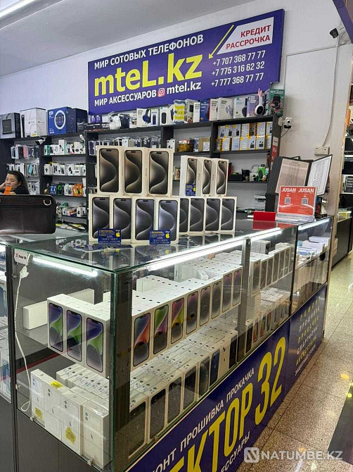 Smartphone Apple iPhone 15 Pro DS 256Gb Space Black wholesale prices promotion Almaty - photo 1