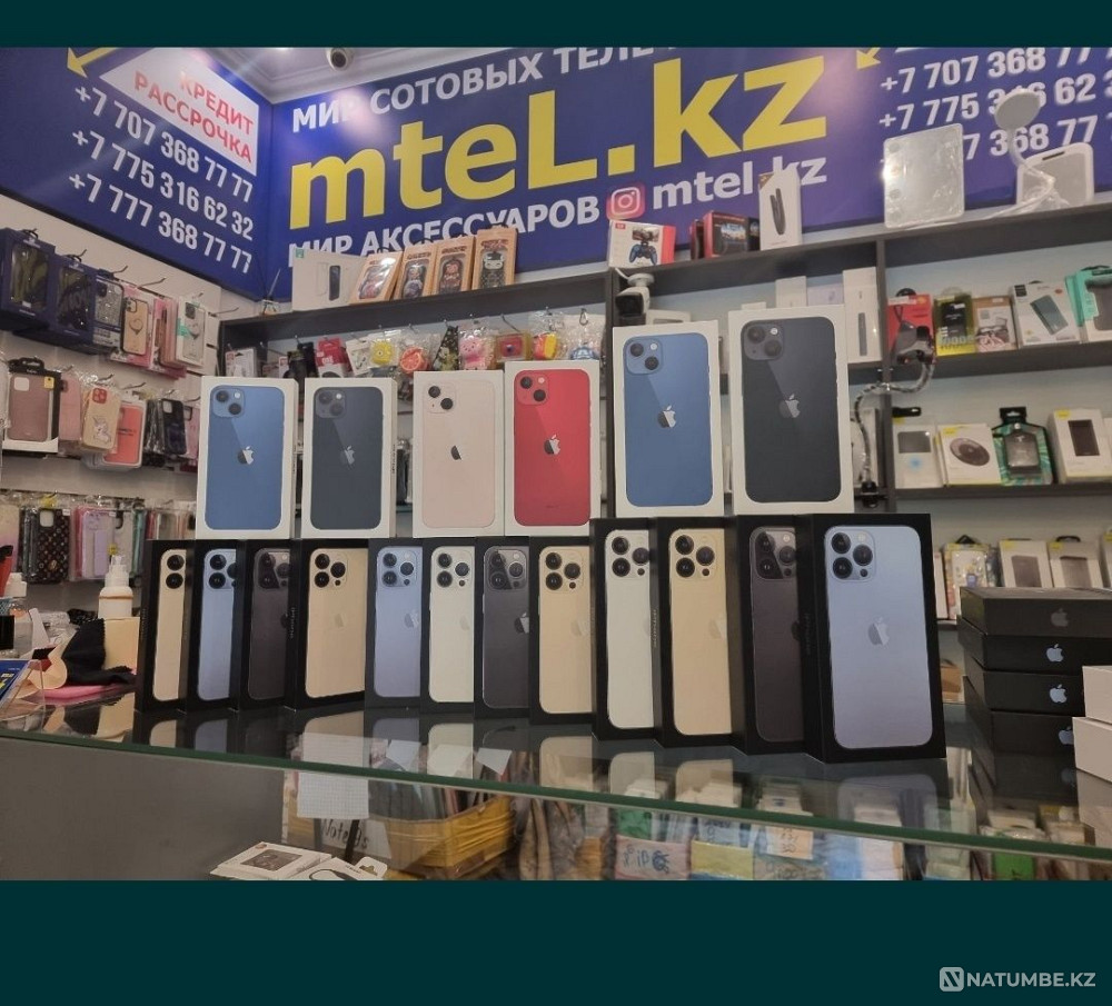 Apple iPhone 13 128gb starlight айфон 13 128гб белый Акция в алматы Алматы - изображение 2