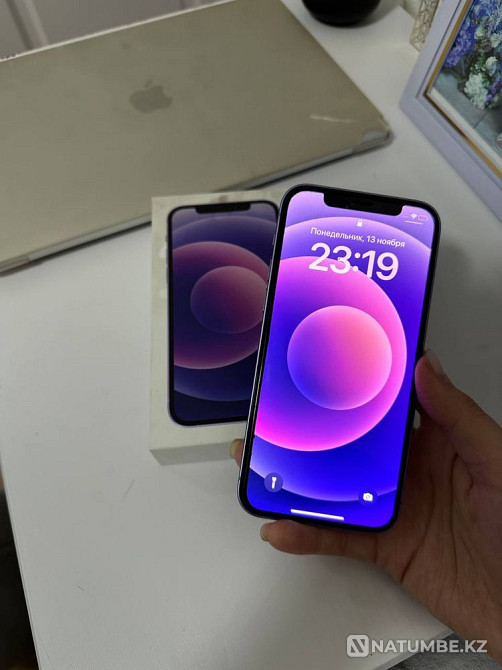 IPhone 12 64GB Purple Алматы - изображение 1